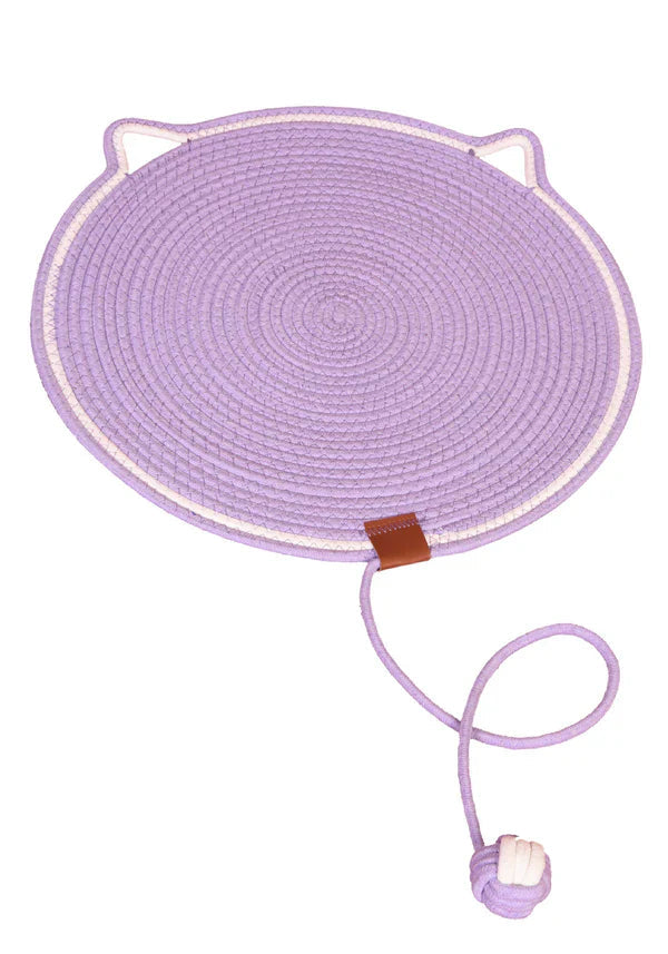 2-in-1 Cat Scratching Carpet & Play Mat
