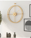 Nordic Minimalist Large Silent Wall Clock 20 Inch