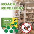 Roach Bait Discs, 24-Pack with Enclosed Housing for Indoor Placement