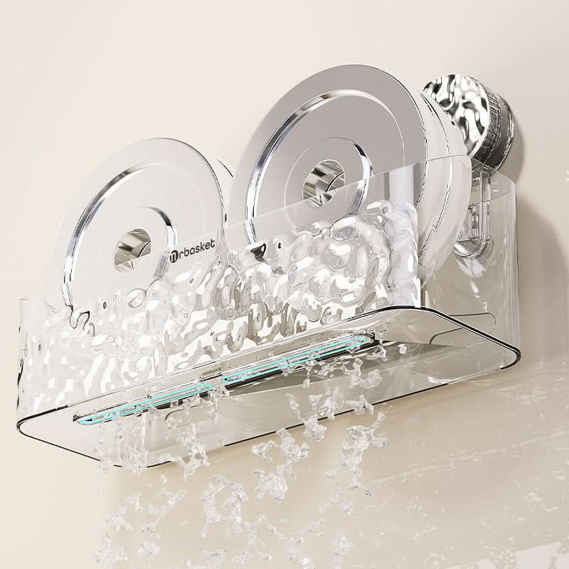 Bathroom Suction Cup Shelf – Easy Storage Solution