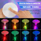 Outdoor LED Waterproof Diamond Pool Light Floating Decor