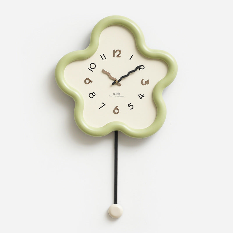 Cute Pendulum Wall Clock Decoration