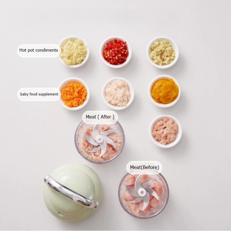 Mini Powerful High Power Cordless Garlic Grinder