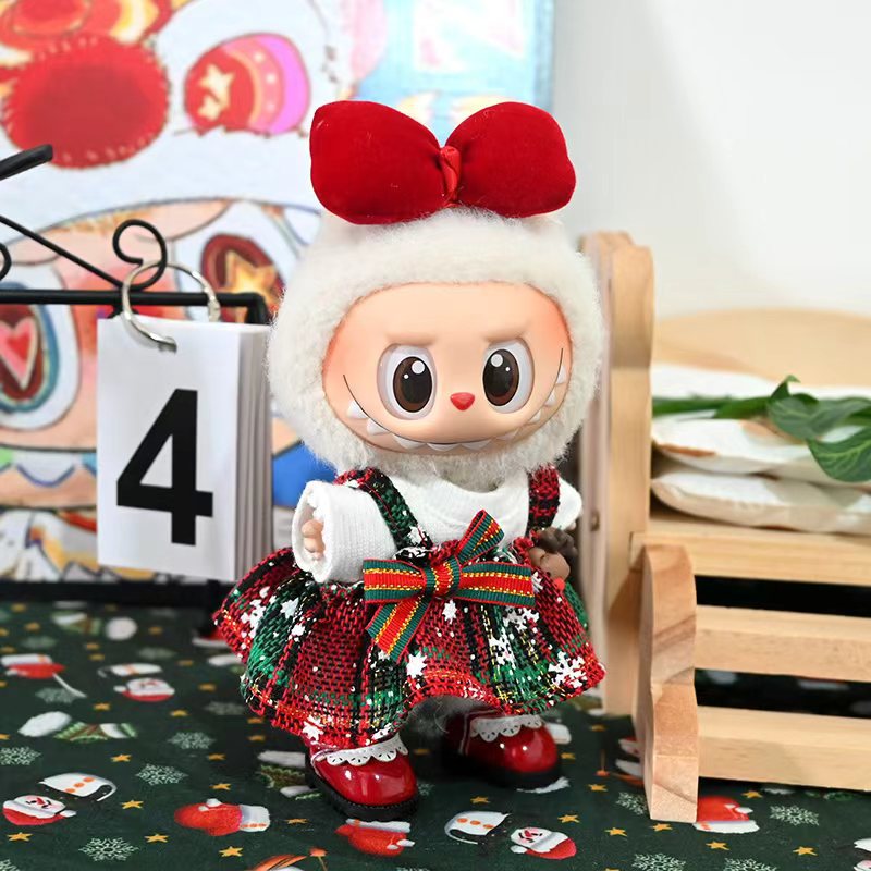 Labubu Doll Christmas Series Hoodie Apparel
