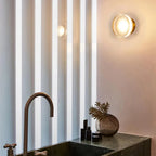 Metal Wall Lamp Small Modern Bowl-shaped Design