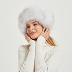 Women’s Chunky Faux Fur Winter Hat with Animal Ears