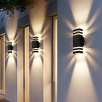 Two-Layer Wall Lamp With Up-and-Down Light