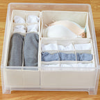 Foldable Dress Organization Box with Compartments
