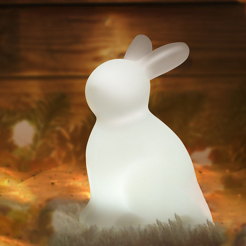 Contemporary Creative Rabbit PE LED Table Lamp for the Bedroom