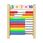 Wooden Counting Frame for Learning to Count and Calculate