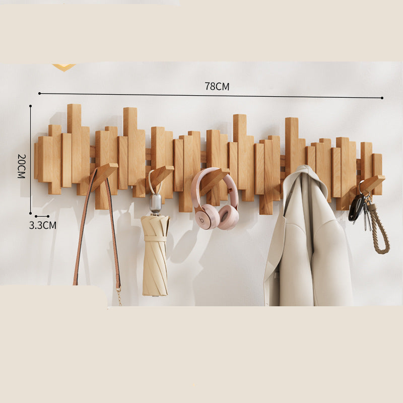 Wood Piano Hook Rail