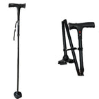 Practical Folding Walking Aid for Seniors and Persons with Disabilities