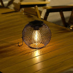 Solar Outdoor Garden Waterproof Hollow Hanging Light