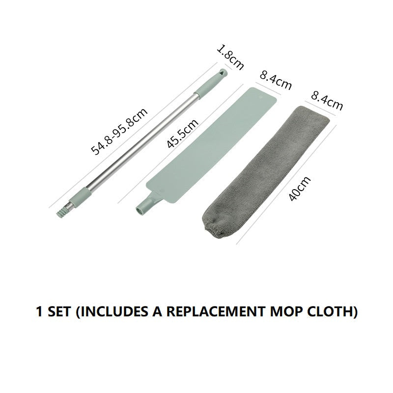 Retractable Microfiber Cloth Dust Brush Gap Mop