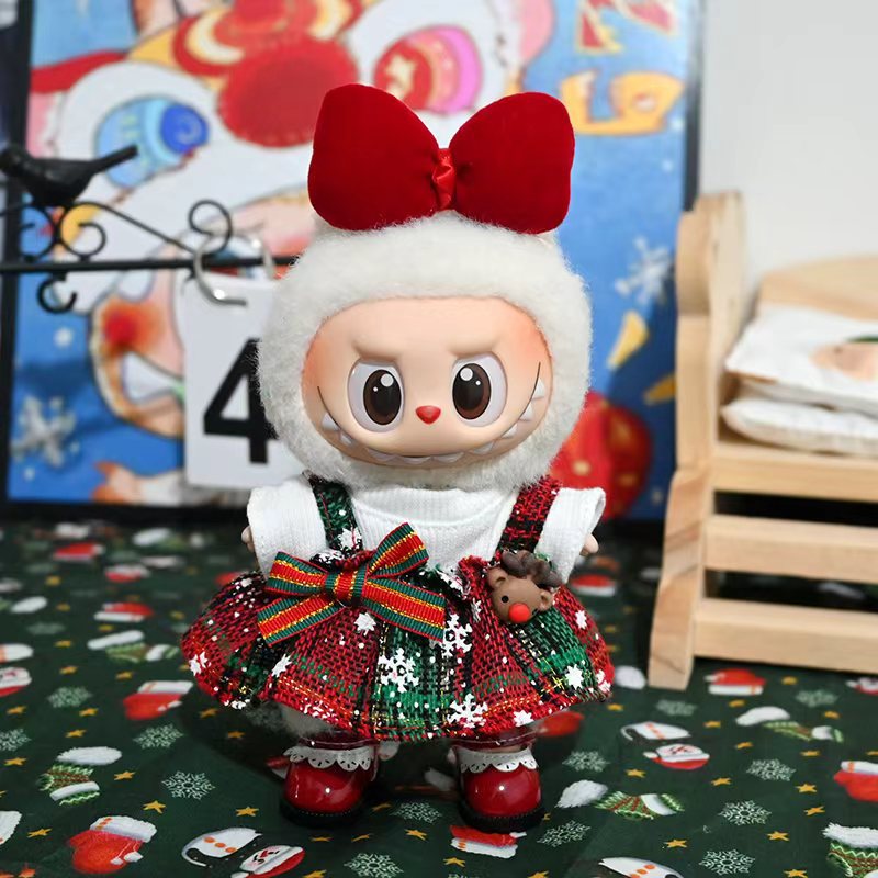 Labubu Doll Christmas Series Hoodie Apparel