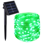 Waterproof fairy lights with solar energy