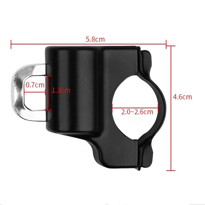 Multifuntional motorcycle helmet security lock