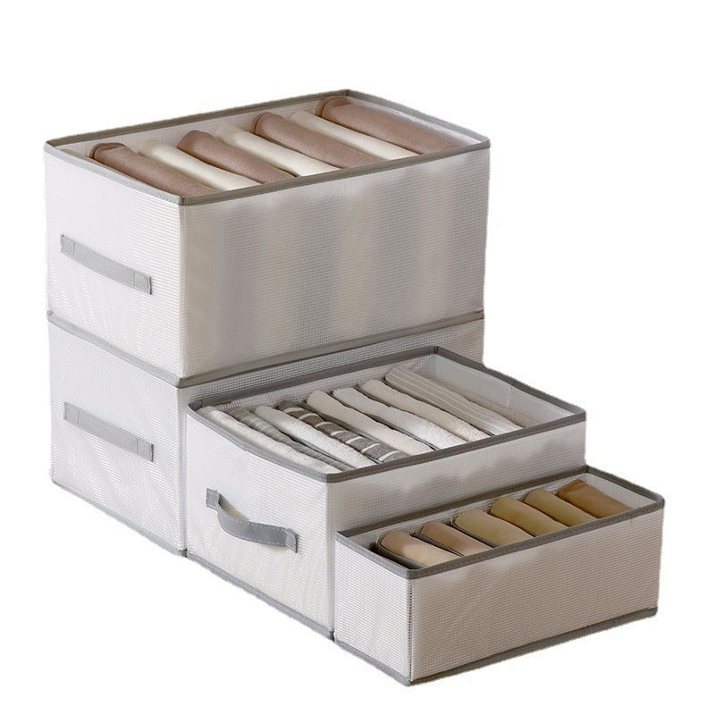 Foldable Dress Organization Box with Compartments