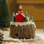 Rotating Musical USB Resin Christmas Ornament