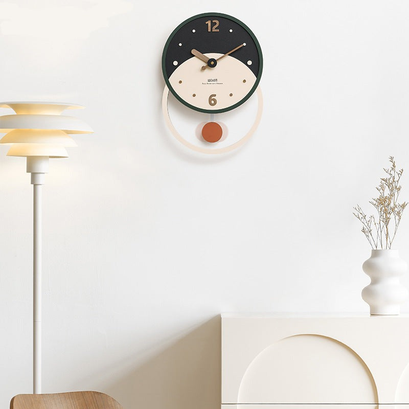 Nordic Minimalist Wall Decoration Clock for the Living Room