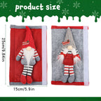 Christmas Refrigerator Appliance Handle Cover Set