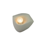 Wall lamp made of Polystyrene in Wabi-Sabi Style