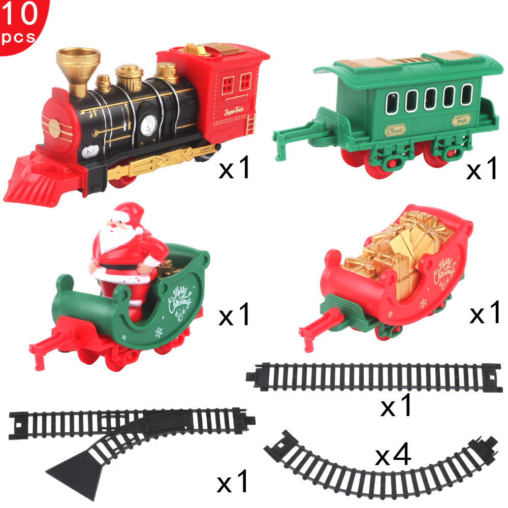 Mini Electric Christmas Track Train Set