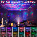 Creative Wireless Charging Night Light Bedroom Desk Projection Lamp