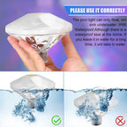 Outdoor LED Waterproof Diamond Pool Light Floating Decor