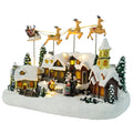 Luminous Musical Flying Deer Christmas House
