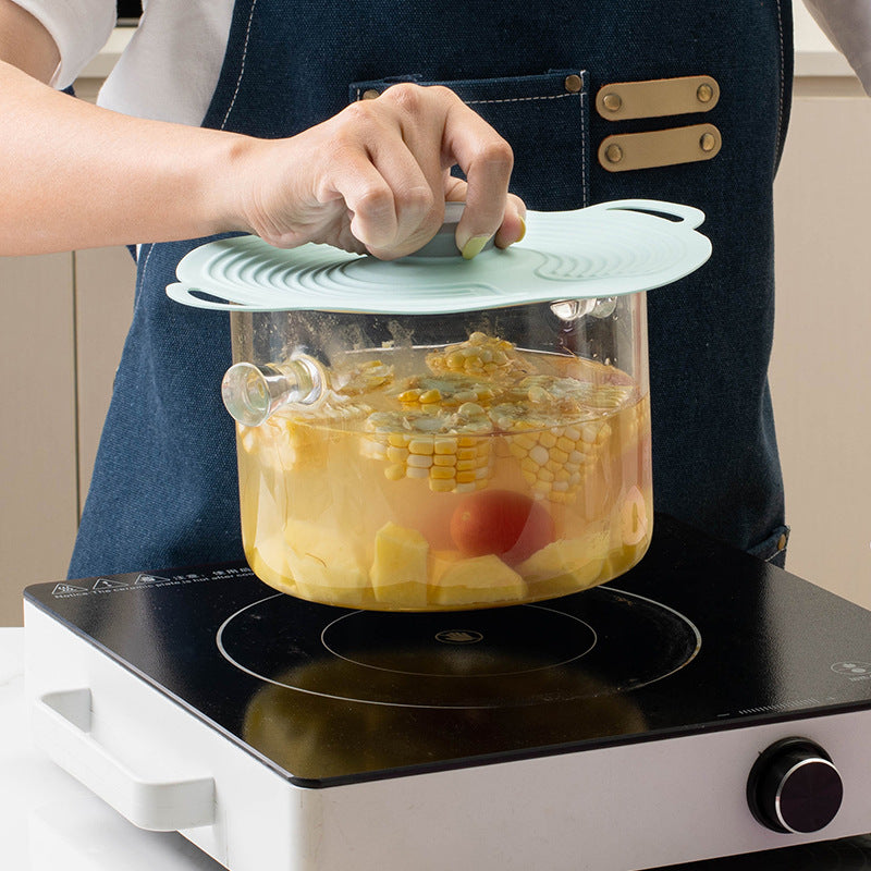 Airtight Suction Cup Silicone Bowl Lid