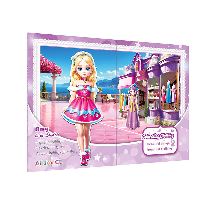 Foldable Fashion Boutique Game Book