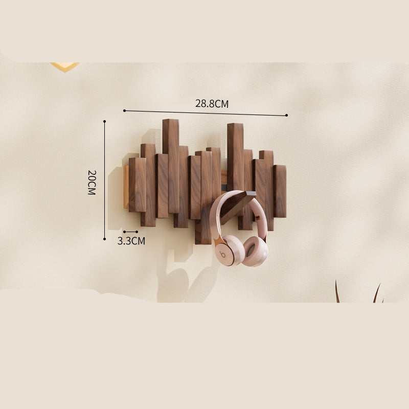 Wood Piano Hook Rail