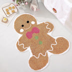 Christmas Rug - Cashmere Irregular Shape Hallway Mat