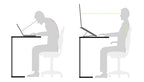 Portable Aluminum Laptop Stand, with Adjustable & Ergonomic Design, for Home, Office, Study & More