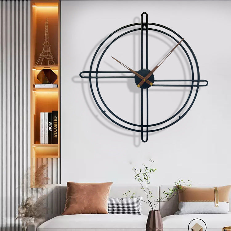 Nordic decorative large wall clock for the living room 23 inches