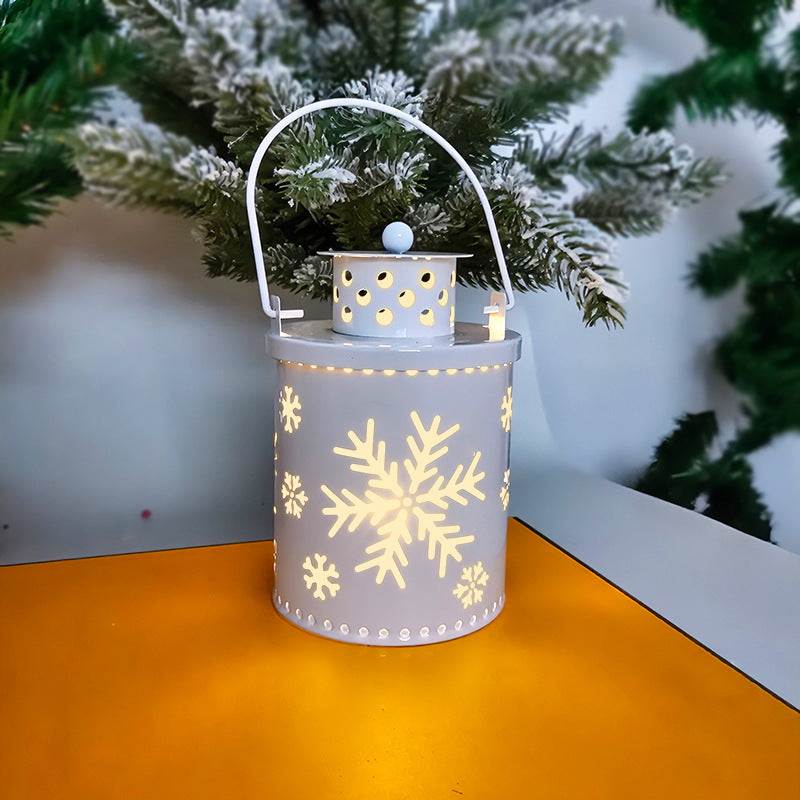 Christmas Candle Lights LED Small Lanterns Electronic Candles Nordic Style Creative Holiday Decorations