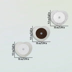 Frosted Crystal Heart-Shaped Wall Lamp