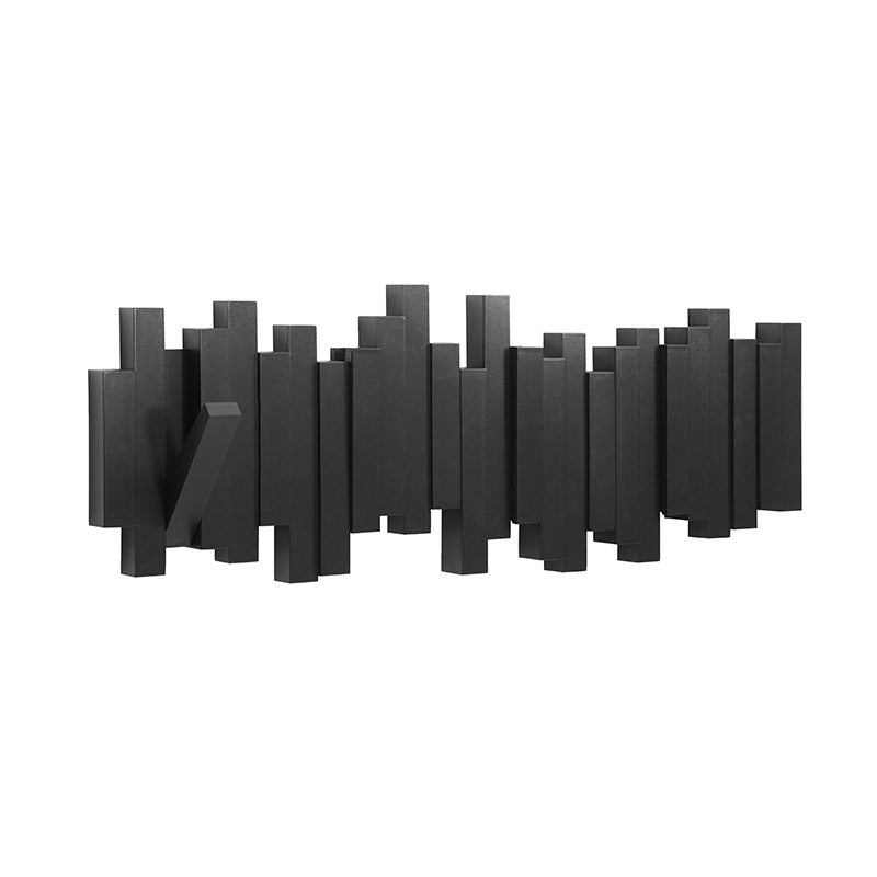 Elegant Wall-Mounted Piano Coat Rack for Stylish Organization