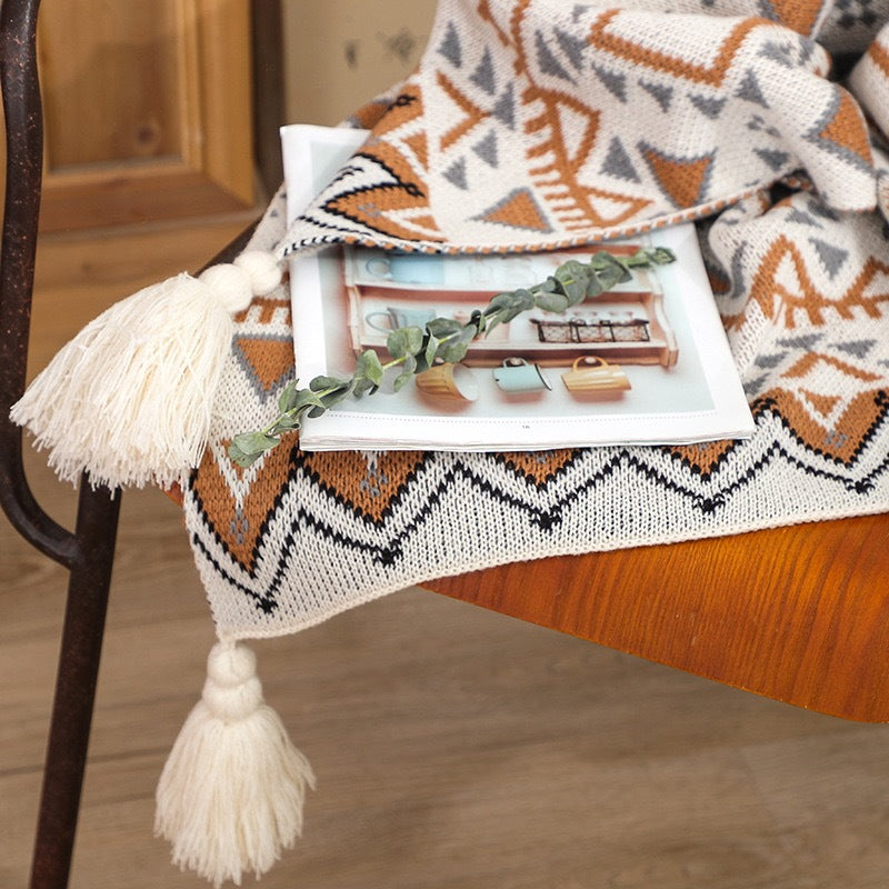 Boho Navajo Sunlight Bedspread