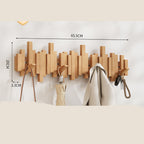 Wood Piano Hook Rail