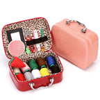 Household Sewing Box Set Mini Suitcase