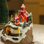 Rotating Musical USB Resin Christmas Ornament