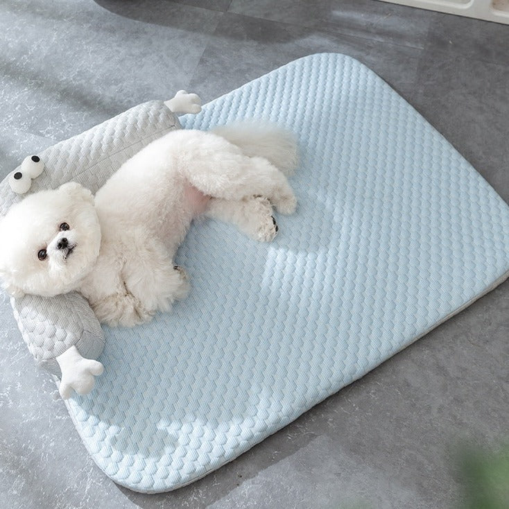 Cooling Mat for Dogs FrostBuddy | Luxury & Temperature Regulating | Silky Soft Surface with Padding | Available in 4 Sizes