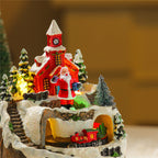 Rotating Musical USB Resin Christmas Ornament