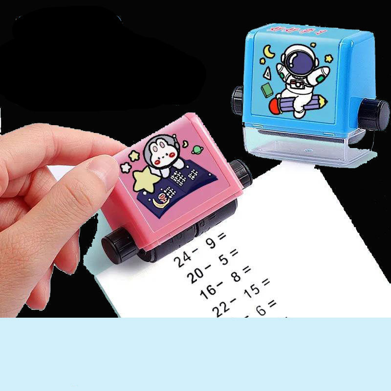 Mathematical Stamp Roller for Learning to Calculate