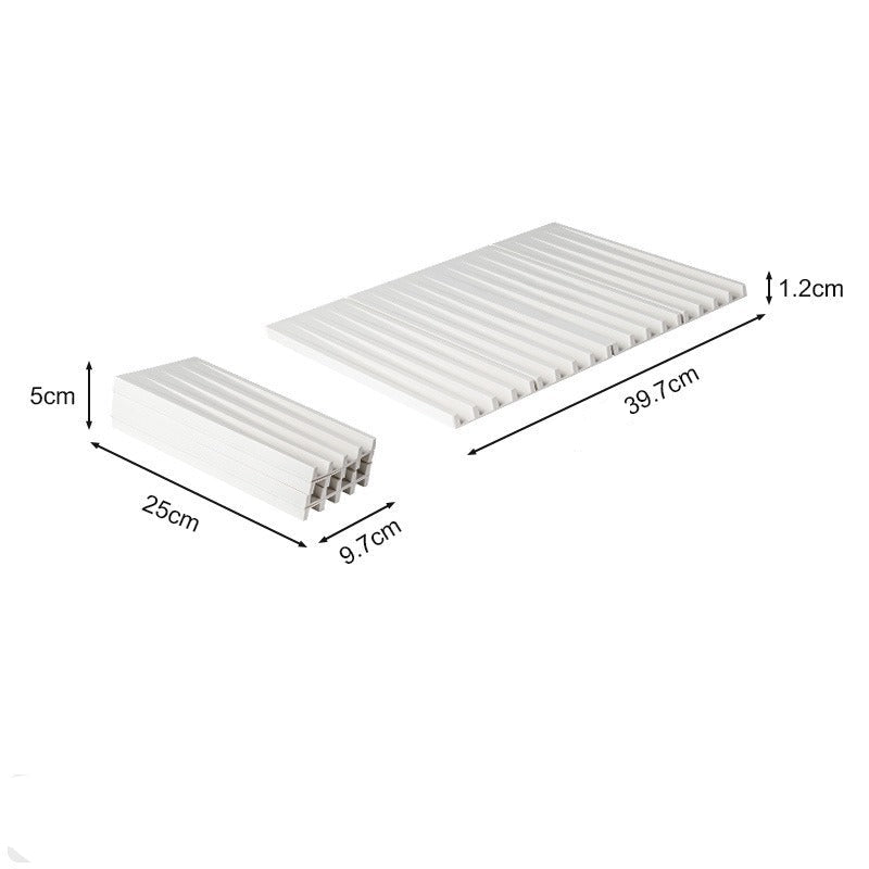 Foldable Silicone Drip Mat - Heat Resistant Design