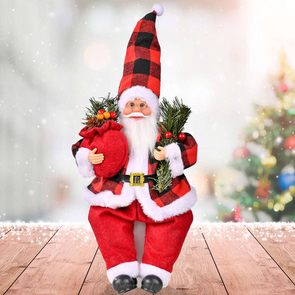 Standing Santa Claus doll Christmas Decorations