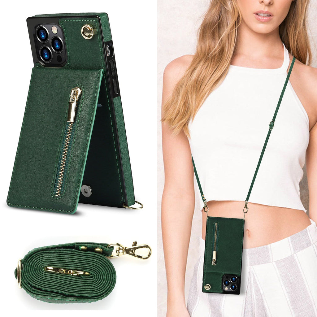 3in1 Phone Case with Card and Coin Pocket Crossbody Bag