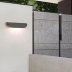Modern Waterproof Curved Outdoor Wall Lamp